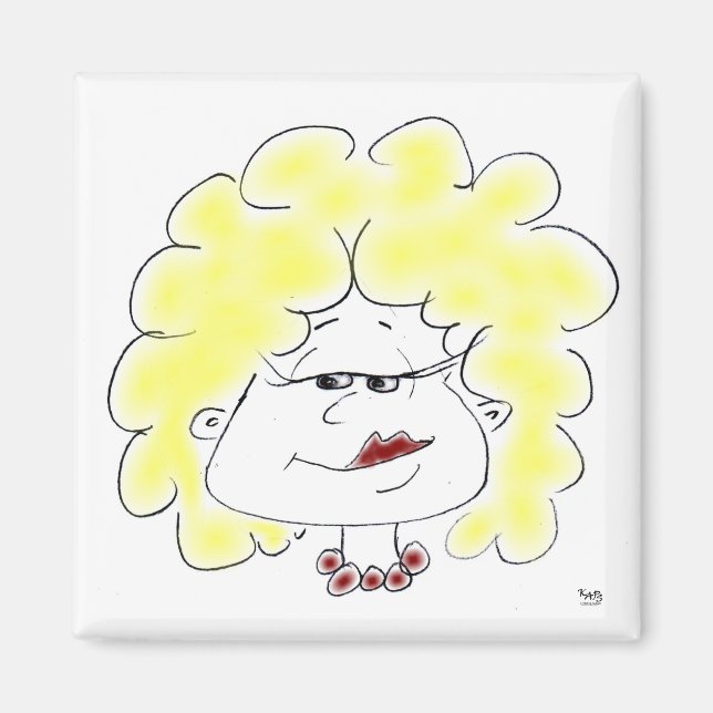 Imã Magnet de Caracter Faces (Frente)