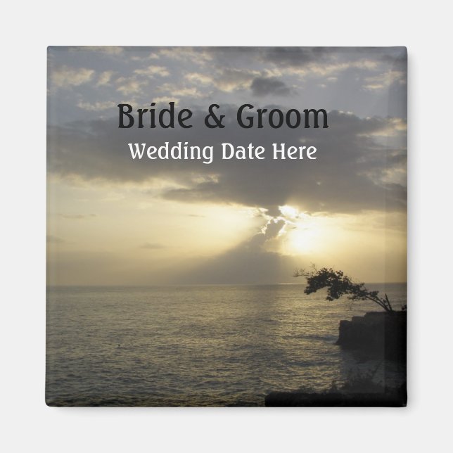 Imã Magnet De Casamento (Frente)