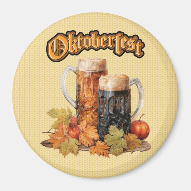 Imã Magnet De Cervejas Oktoberfest (Frente)
