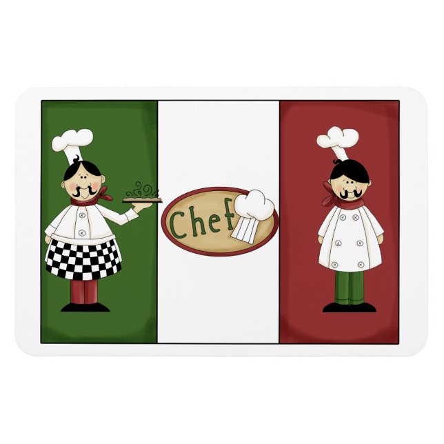 Ímã Magnet De Chefs Italiano Premium (Horizontal)