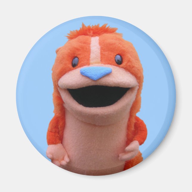 Imã Magnet De Chips Laranja (Frente)