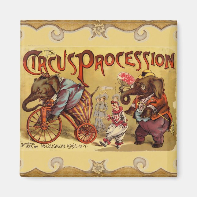 Imã Magnet de Circo (Frente)