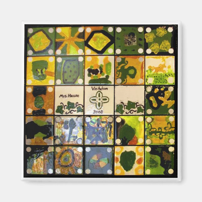 Imã Magnet de classe da Sra. Hesse (Frente)