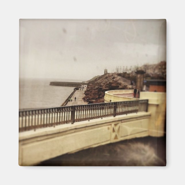 Imã Magnet de Cliff do Blackpool (Frente)