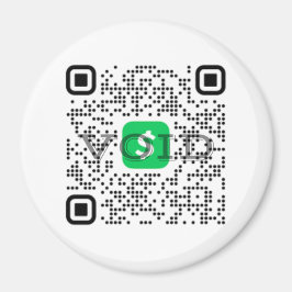 Imã Magnet de Código QR de Aplicativo de Caixa Persona