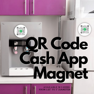 Imã Magnet de Código QR de Aplicativo de Caixa Persona