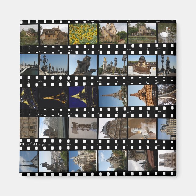 Imã Magnet de coleções de Paris (Frente)