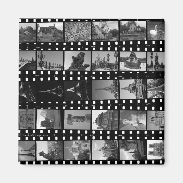 Imã Magnet de coleções de Paris (Frente)