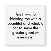 Magnet de Confirmação Positivo - Declaração de Gra