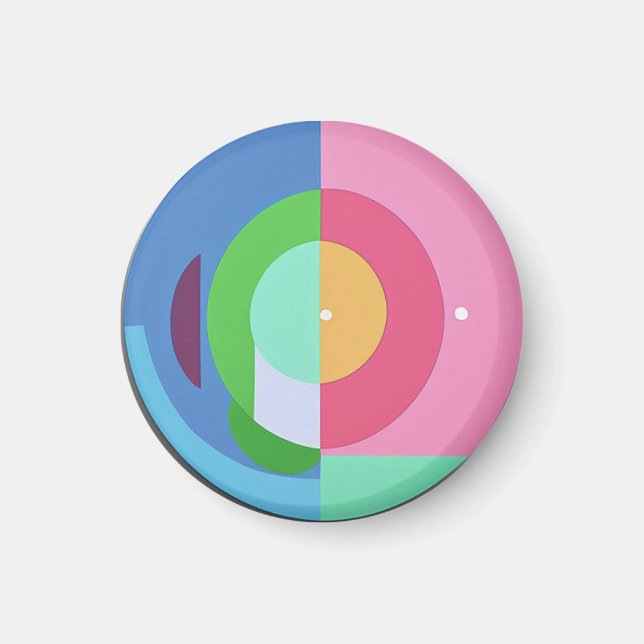 Imã Magnet de Cores de Verão (Frente)