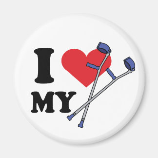 Imã Magnet de Crutch Love