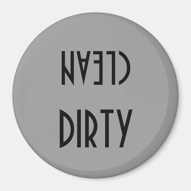 IMÃ MAGNET DE DESEMBARQUE SUJA/LIMPA (Frente)