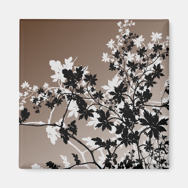 Imã Magnet de Eco Floral (Frente)