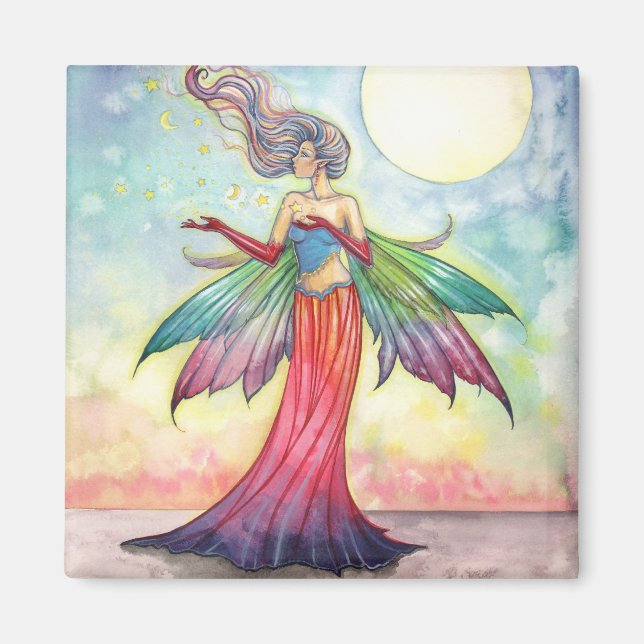 Imã Magnet de Fada de Coletor de Estrelas (Frente)