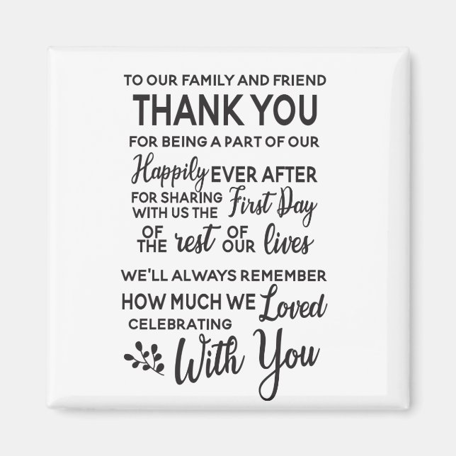 IMÃ MAGNET DE FAVOR DE CASAMENTO (Frente)