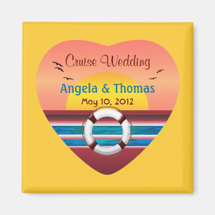 Imã Magnet De Favor Personalizado De Casamento De Cruz