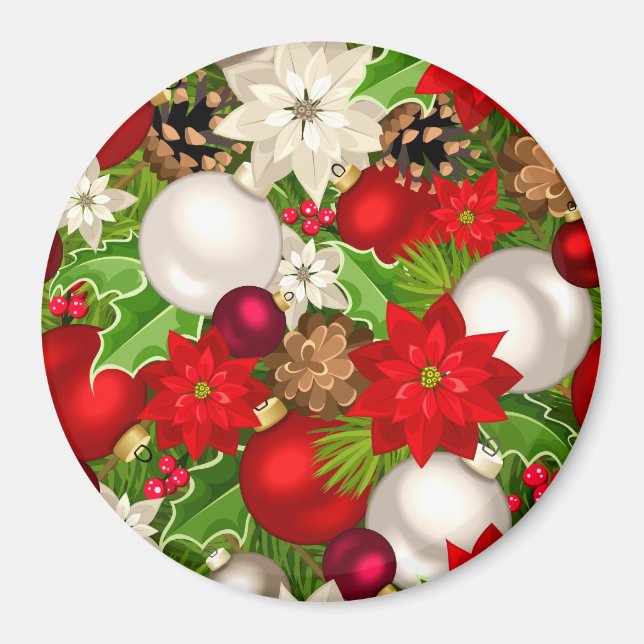 Imã Magnet de Feriados Felizes (Frente)