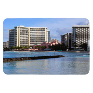 Ímã Magnet de Fotografia Scenic Waikiki