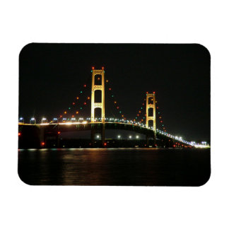 Ímã Magnet de Fotografias da Ponte Mackinac
