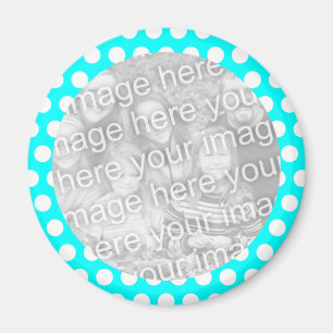 Imã Magnet de Fotografias de Quadro de Bolinhas