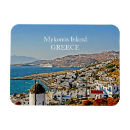 Ímã Magnet de Fotografias do Mykonos