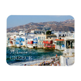 Ímã Magnet de Fotografias do Mykonos