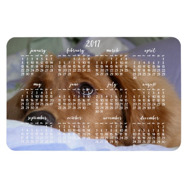 Ímã Magnet de Fotografias Grande para o Calendário do  (Horizontal)