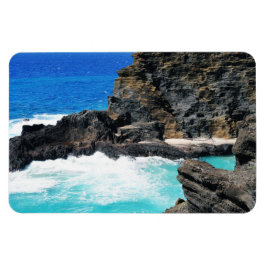 Ímã Magnet de Fotografias para Vista Costeira do Havaí