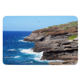 Ímã Magnet de Fotografias para Vista Costeira do Havaí