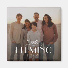 Imã Magnet de Fotografias Personalizadas do Nome da Fa