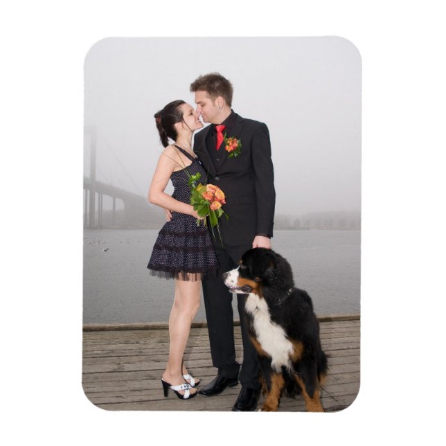 Ímã Magnet de Fotografias Personalizado (Vertical)
