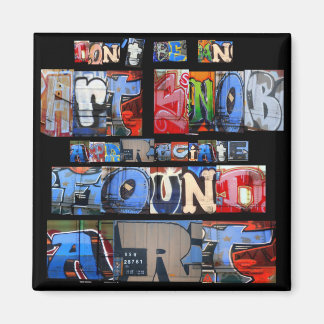 Imã Magnet de Grafite de Arte Encontrado