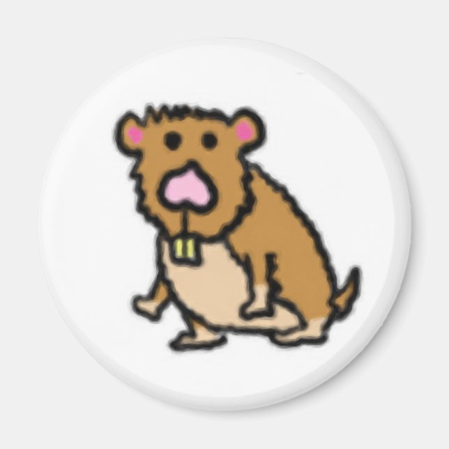 Imã Magnet de Hamster (Frente)