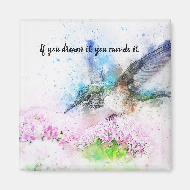 Imã Magnet de Hummingbird (Frente)