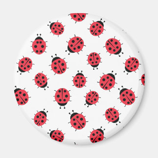 Imã Magnet de Impressão de padrão Ladybug