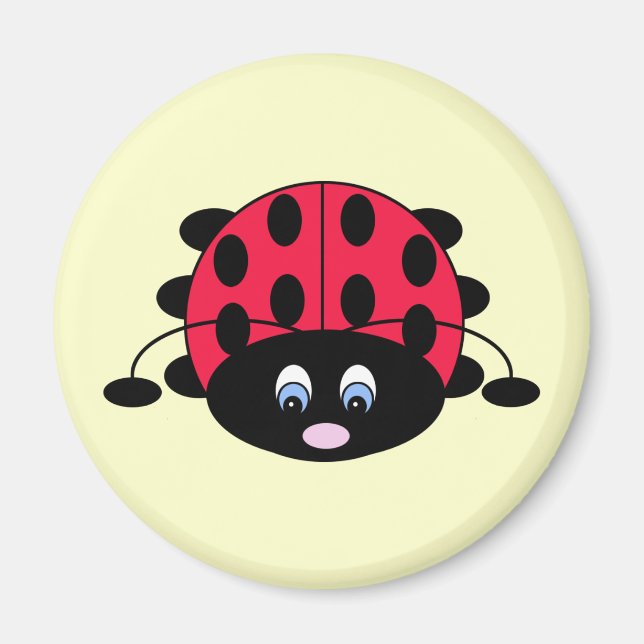 Imã Magnet de Ladybug (Frente)
