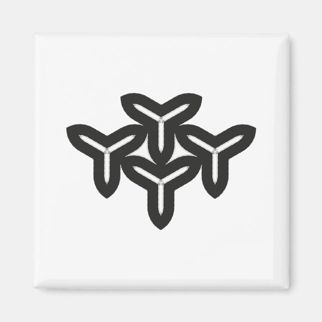 Imã Magnet de lâminas gótico (Frente)