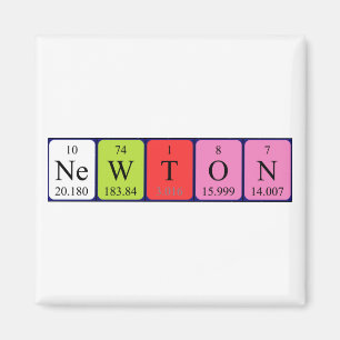 Imã Magnet de mesa periódica Newton