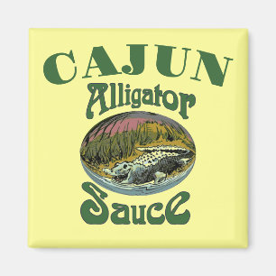 Imã Magnet de Molho de Alligador Cajun