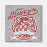 Magnet De Motocicleta Vintage