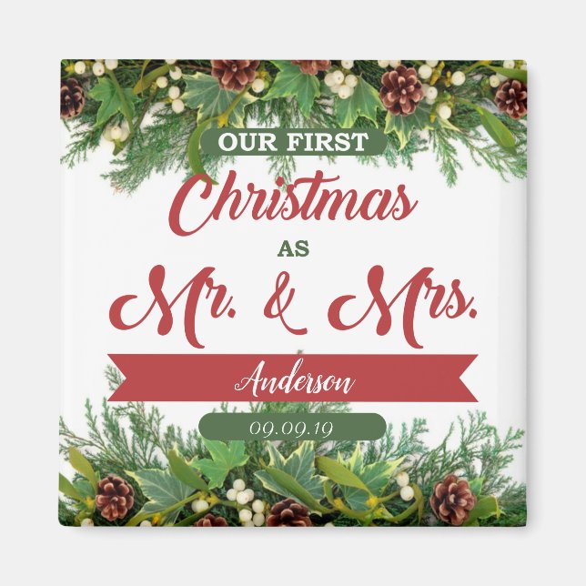 Imã Magnet de Natal (Frente)