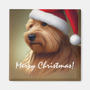 Imã Magnet de Natal Norfolk Terrier
