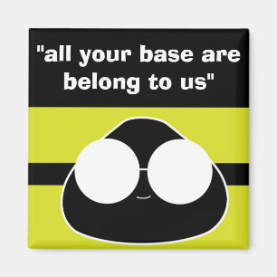 Imã Magnet de NERD personalizável!