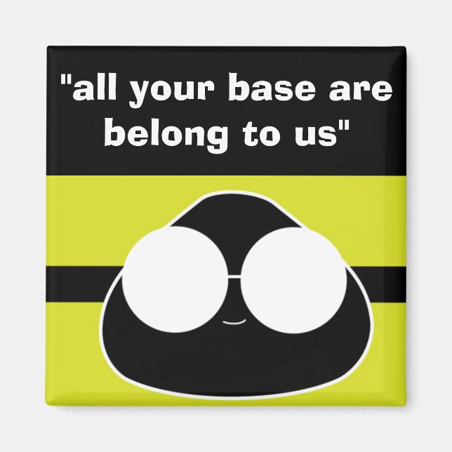 Imã Magnet de NERD personalizável! (Frente)