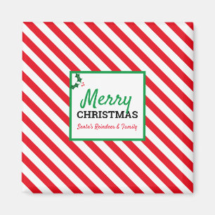 Imã Magnet de nome personalizado de caneta de Natal fe
