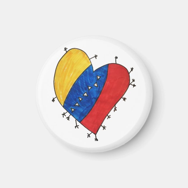 Imã Magnet de Nostalgia Venezuela (Frente)