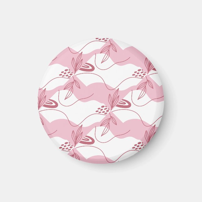 Imã Magnet de padrão minimalista (Frente)