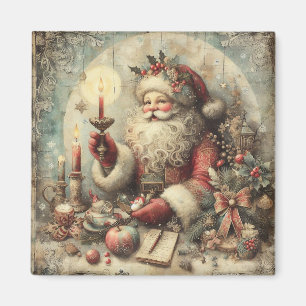 Imã Magnet de Papais noeis de Natal Clássicos