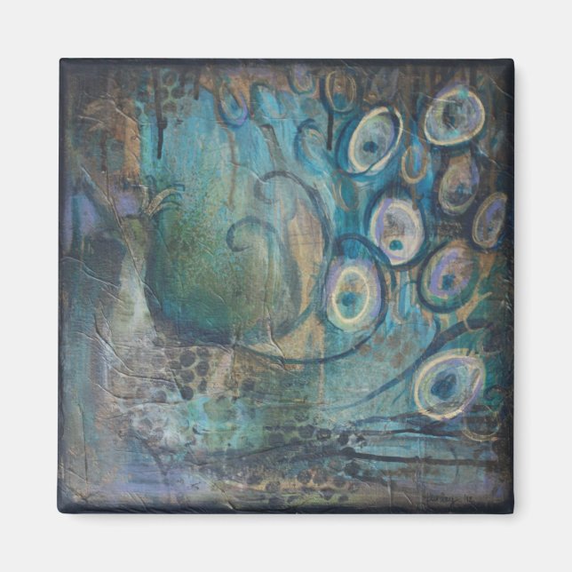 Imã Magnet de Peacock (Frente)