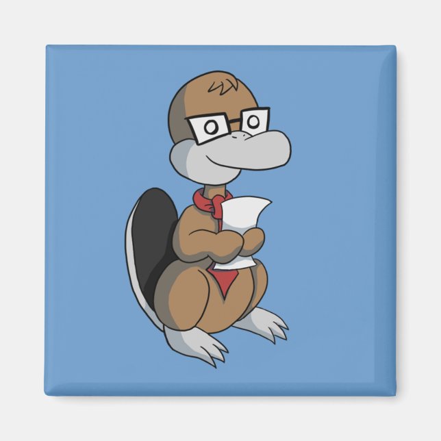 Imã Magnet de Platypi para Empresas (Frente)